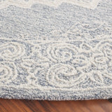 Safavieh Abstract 6'-0" x 6'-0" Rug in Ivory / Blue