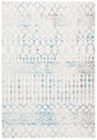 Safavieh Tulum 4'-0" x 6'-0" Rug in Ivory / Turquoise