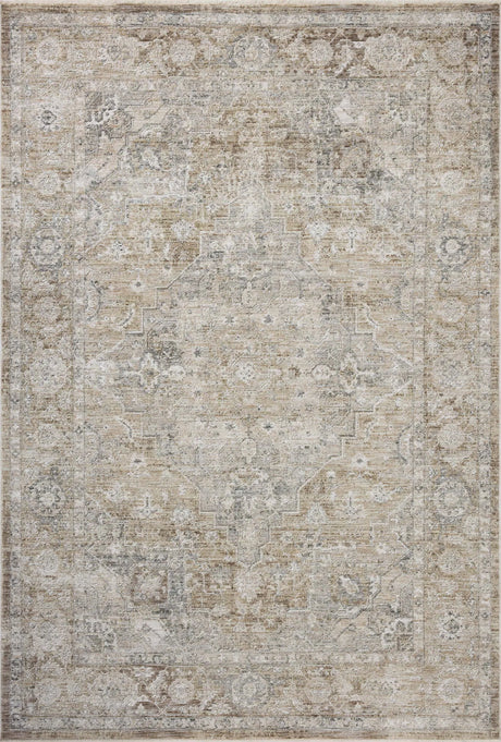 Loloi Tabitha Tai-01 Khaki/Slate Rug - main flat