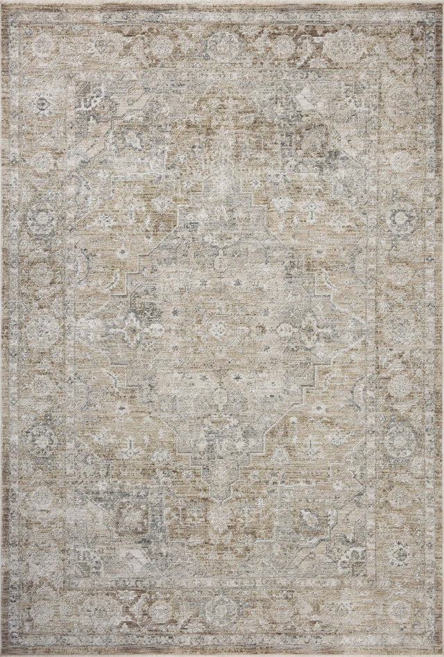 Loloi Tabitha Tai-01 Khaki/Slate Rug - main flat