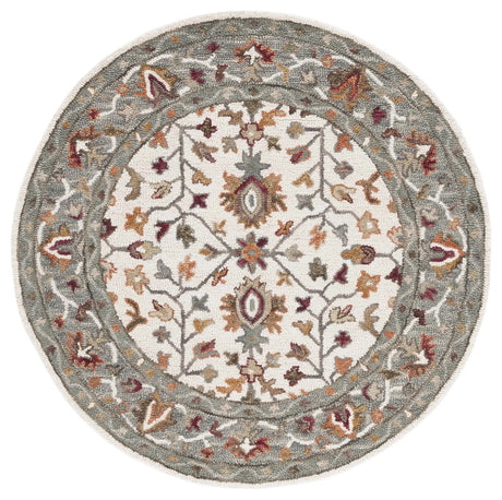 Safavieh Aspen 5'-0" x 5'-0" Rug in Ivory / Grey