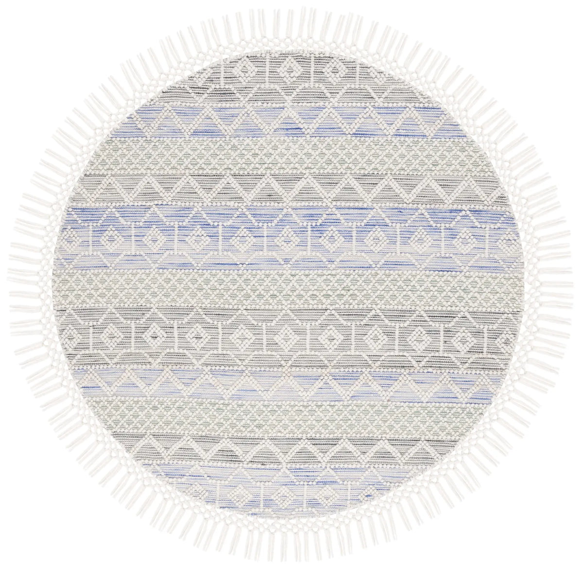 Safavieh Natura 6'-0" x 6'-0" Rug in Ivory / Light Blue
