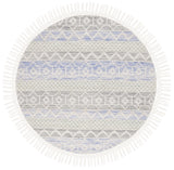 Safavieh Natura 6'-0" x 6'-0" Rug in Ivory / Light Blue