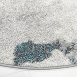 Safavieh Adirondack 6'-0" x 6'-0" Rug in Turquoise / Grey