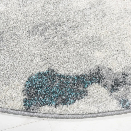 Safavieh Adirondack 6'-0" x 6'-0" Rug in Turquoise / Grey
