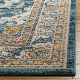 Safavieh Phoenix 100 4'-0" x 6'-0" Rug in Ivory / Blue