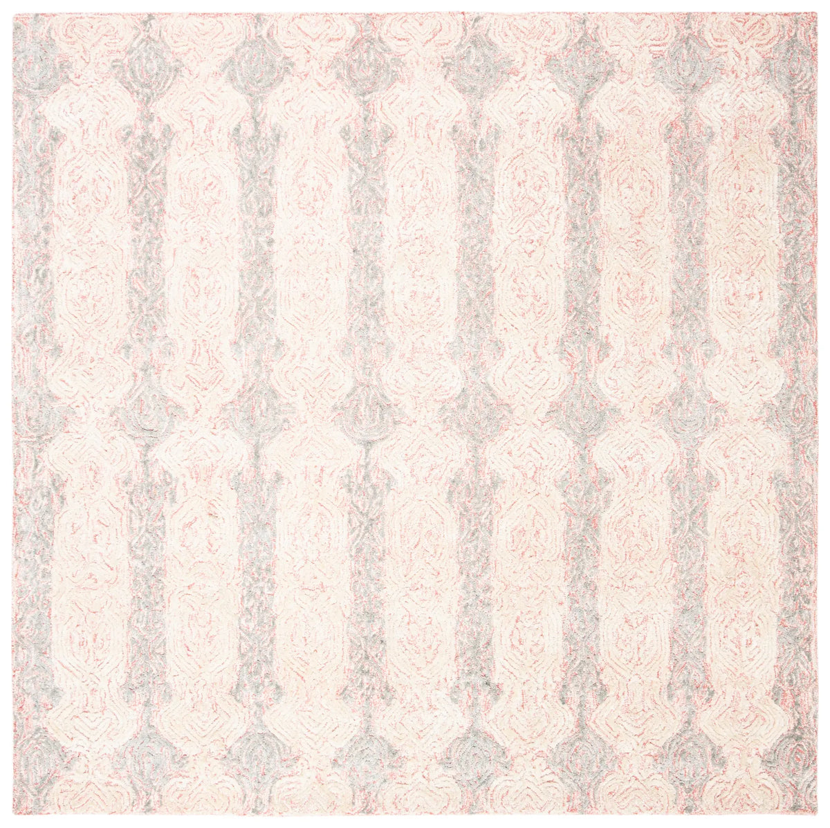 Safavieh Glamour 6'-0" x 6'-0" Rug in Light Pink / Ivory