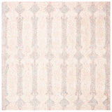 Safavieh Glamour 6'-0" x 6'-0" Rug in Light Pink / Ivory