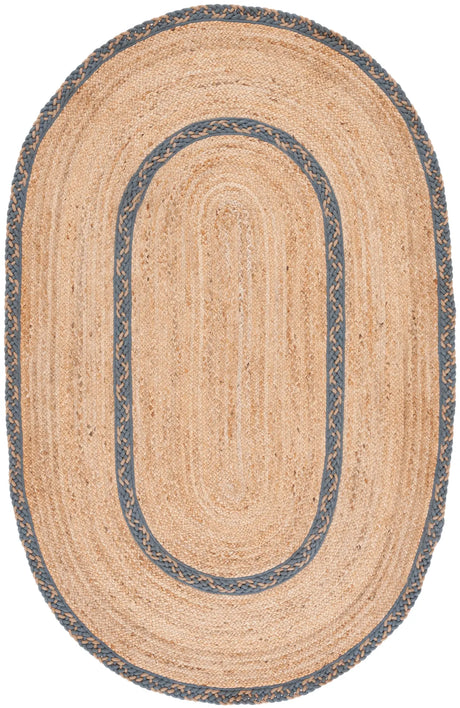 Safavieh Natural Fiber 5'-0" x 8'-0" Rug in Natural / Grey