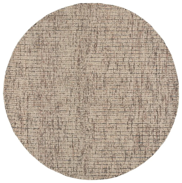 Safavieh Abstract 6'-0" x 6'-0" Rug in Beige / Brown