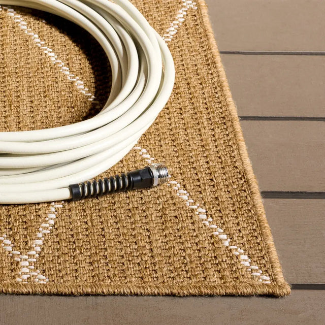 Safavieh Sisal Performance 5'-3" x 7'-6" Rug in Natural / Ivory