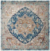 Safavieh Aria 6'-5" x 6'-5" Rug in Blue / Beige