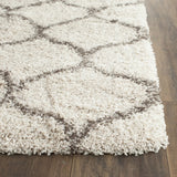 Safavieh Hudson Shag 2'-3" x 10'-0" Rug in Ivory / Grey