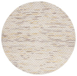 Safavieh Marbella 6'-0" x 6'-0" Rug in Ivory / Dark Brown