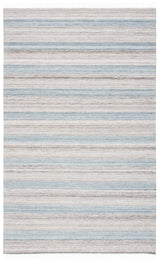 Safavieh Striped Kilim 4'-0" x 6'-0" Rug in Grey / Beige