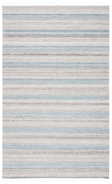 Safavieh Striped Kilim 4'-0" x 6'-0" Rug in Grey / Beige