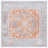 Safavieh Arizona 6'-0" x 6'-0" Rug in Rust / Grey
