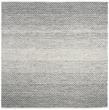 Safavieh Montauk 6'-0" x 6'-0" Rug in Black / Ivory