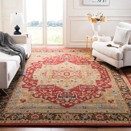 Safavieh Mahal 10'-0" x 14'-0" Rug in Natural / Navy