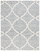Safavieh Abstract 10'-0" x 14'-0" Rug in Ivory / Blue