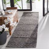 Safavieh Marbella 2'-3" x 9'-0" Rug in Dark Grey