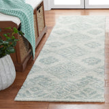 Safavieh Martha Stewart 2'-3" x 8'-0" Rug in Ivory / Light Blue