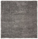 Safavieh Fontana Shag  800 6'-7" x 6'-7" Rug in Silver