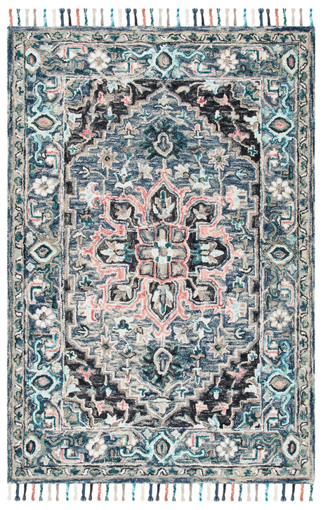 Safavieh Aspen 4'-0" x 6'-0" Rug in Pink / Blue