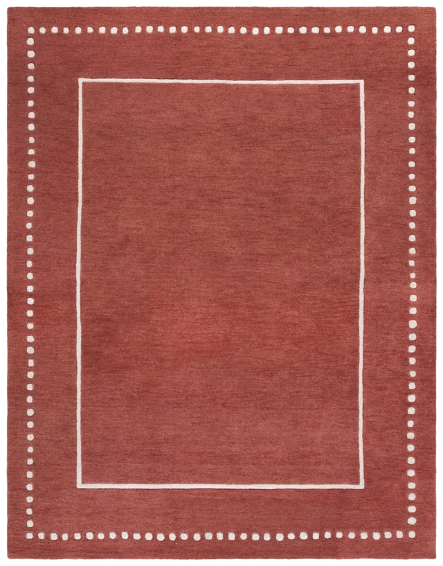 Safavieh Bella 8'-0" x 10'-0" Rug in Red / Ivory