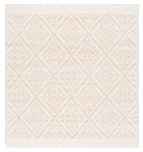 Safavieh Kilim 6'-0" x 6'-0" Rug in Gold / Ivory