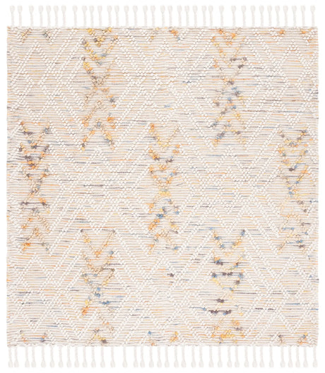 Safavieh Natura 6'-0" x 6'-0" Rug in Ivory / Orange