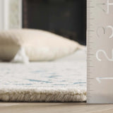 Safavieh Metro 4'-0" x 6'-0" Rug in Teal / Ivory