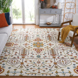 Safavieh Heritage 10'-0" x 14'-0" Rug in Ivory / Grey