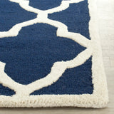 Safavieh Cambridge 2'-6" x 8'-0" Rug in Navy / Ivory