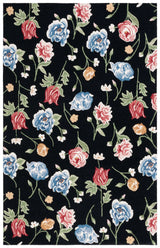 Safavieh Chelsea 4'-0" x 6'-0" Rug in Black / Red