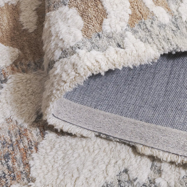 Safavieh Casablanca 4'-0" x 6'-0" Rug in Ivory / Brown