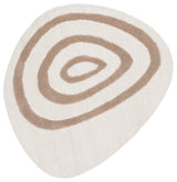 Safavieh Novelty 5'-0" x 5'-0" Rug in Ivory / Brown
