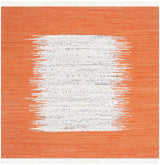 Safavieh Montauk 6'-0" x 6'-0" Rug in Ivory / Orange