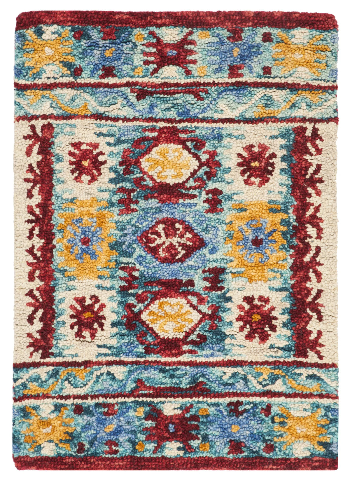 Safavieh Aspen 2'-0" x 3'-0" Rug in Blue / Red