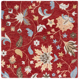 Safavieh Jardin 6'-0" x 6'-0" Rug in Red / Orange