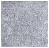 Safavieh Sg-Mls-Malibu Shag 7'-0" x 7'-0" Rug in Silver