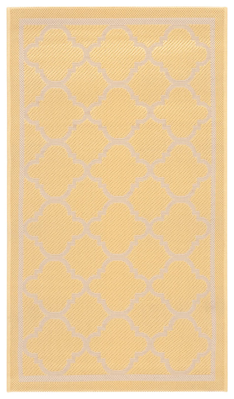 Safavieh Courtyard 2'-0" x 3'-7" Rug in Gold / Beige