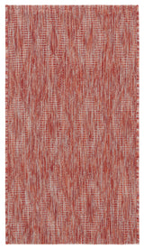 Safavieh Courtyard 2'-0" x 3'-7" Rug in Red / Red