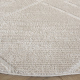 Safavieh Carter 6'-7" x 6'-7" Rug in Ivory / Taupe