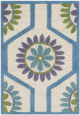 Safavieh Cambridge 2'-0" x 3'-0" Rug in Ivory / Blue