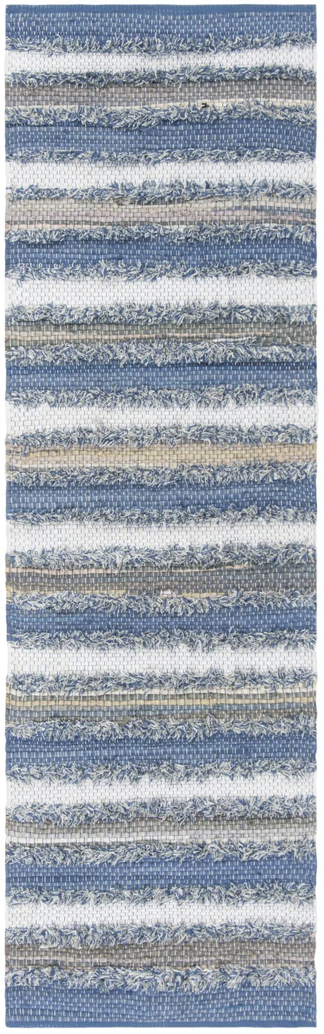 Safavieh Montauk 2'-3" x 8'-0" Rug in Blue / Multi