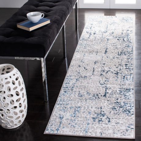 Safavieh Amelia 2'-0" x 8'-0" Rug in Grey / Blue