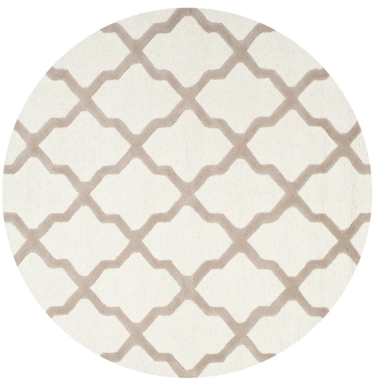 Safavieh Cambridge 6'-0" x 6'-0" Rug in Ivory / Beige