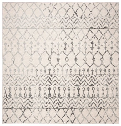Safavieh Tulum 6'-7" x 6'-7" Rug in Ivory / Grey