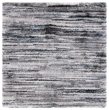 Safavieh Cloud Shag 6'-7" x 6'-7" Rug in Grey / Blue